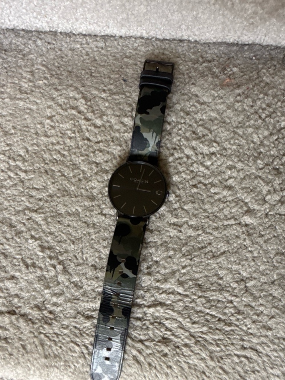 Coach Camo Watch